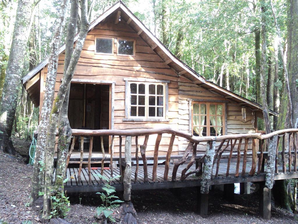 Cabana Rustica Patagonia Chilena Coñaripe Zimmer foto